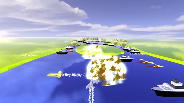 Screenshot z River Raid 3D