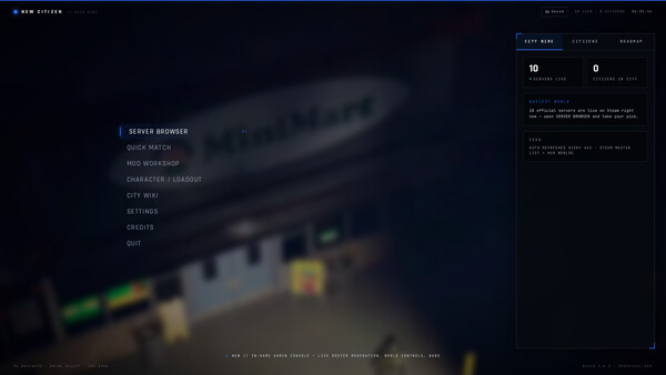 New Citizen - Alpha screenshot 3