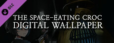 The Space-Eating Croc Digital Wallpaper Small Capsule Image