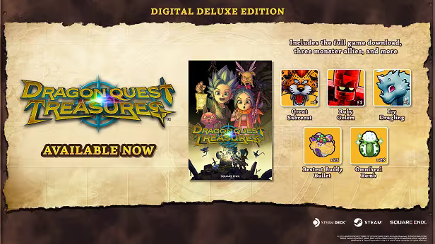 DRAGON QUEST TREASURES image