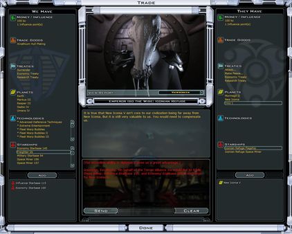 Screenshot z Galactic Civilizations II: Ultimate Edition