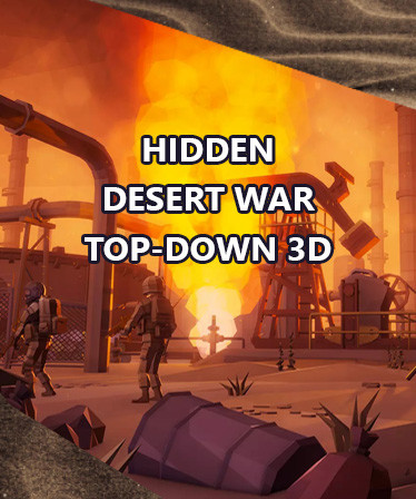 Hidden Desert War Top-Down 3D