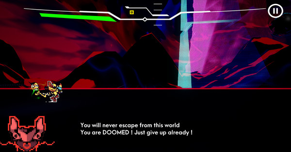 Screenshot z Turbo Light Rush