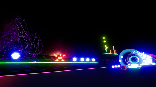 Screenshot z Turbo Light Rush