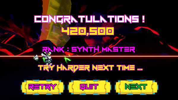 Screenshot z Turbo Light Rush