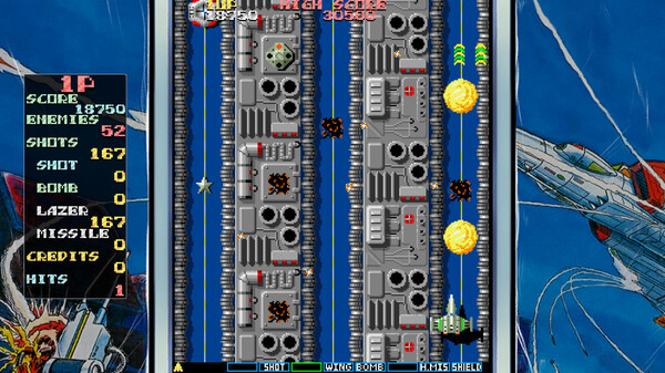 Screenshot z Slap Fight