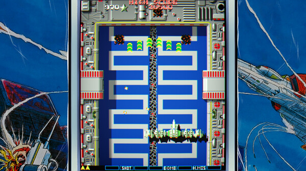 Screenshot z Slap Fight