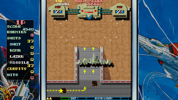 Screenshot z Slap Fight