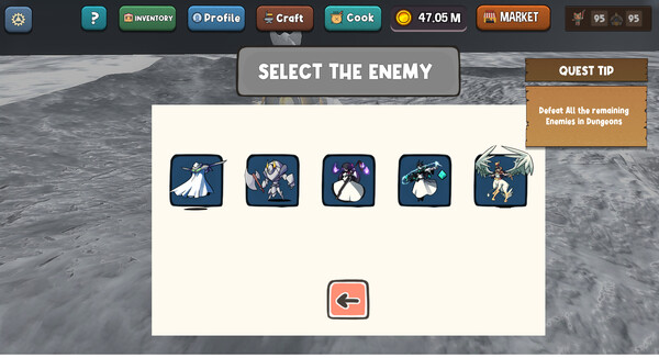 Screenshot z Island Idle RPG