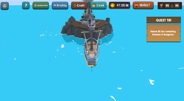 Screenshot z Island Idle RPG