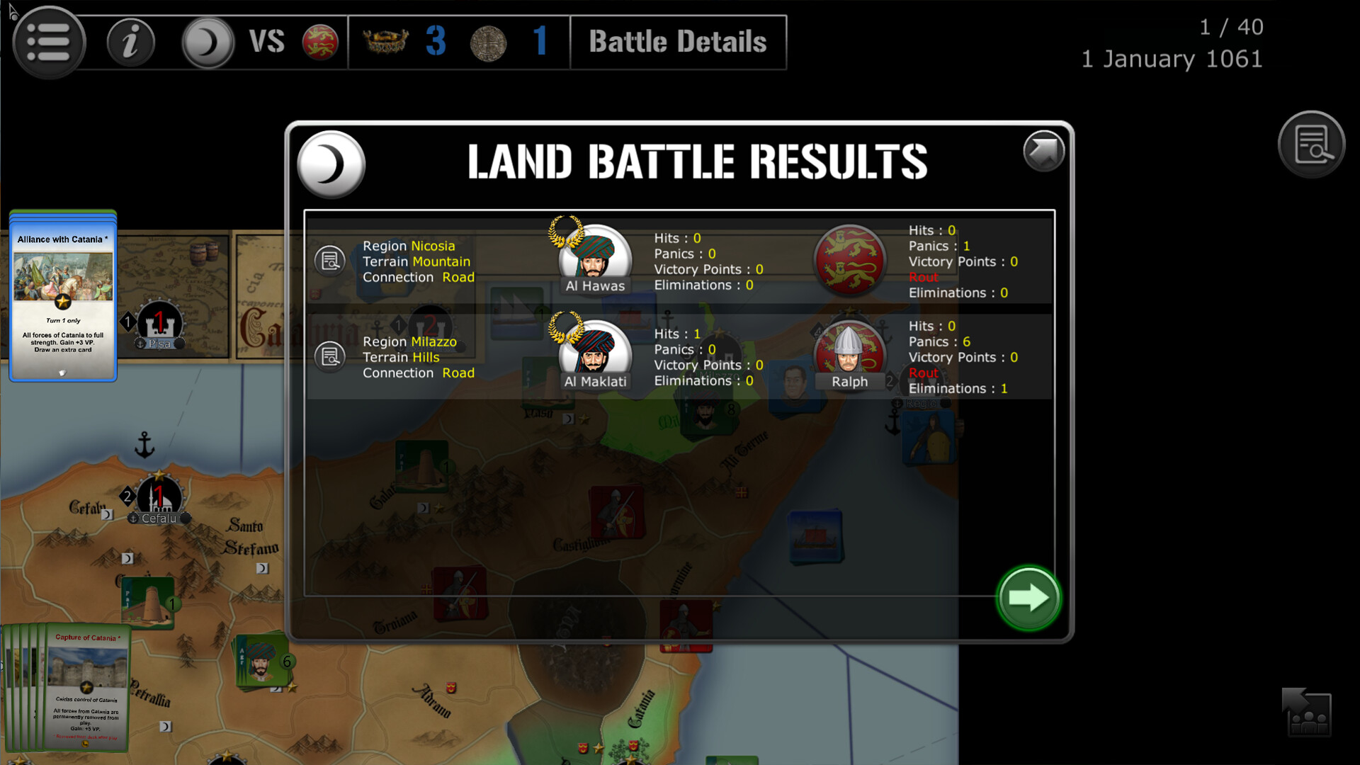Wars Across The World: Sicily 1061