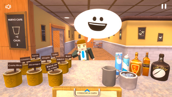 Screenshot z Barista: Take Away