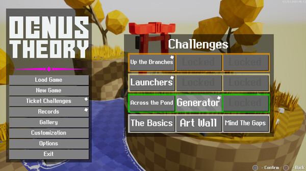 Screenshot z Ocnus Theory