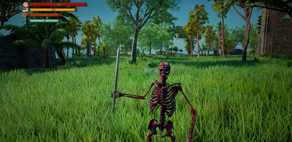 Screenshot z Boulder Island