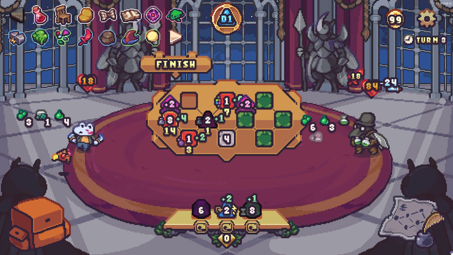 Die in the Dungeon gameplay screenshot 1