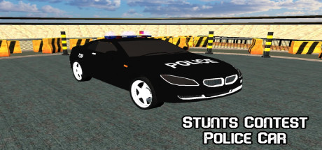 stunts contest police car vertical card thumbnail