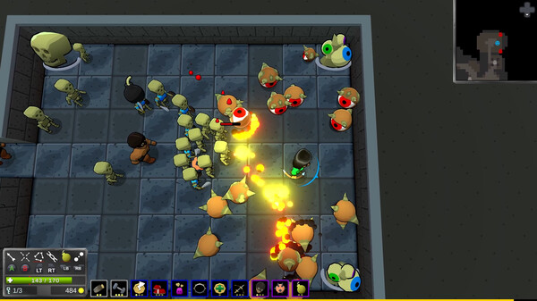 Screenshot z Monster Crawl