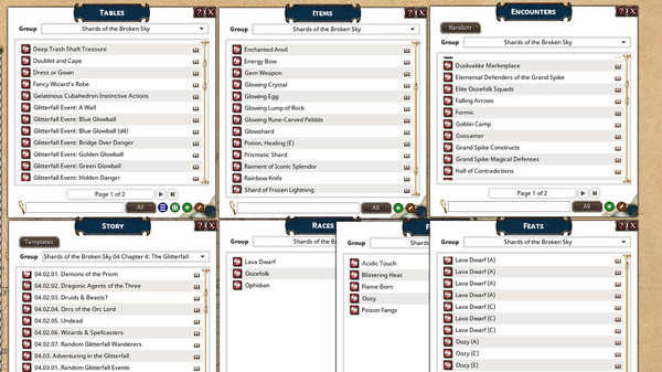 Fantasy Grounds - Shards of the Broken Sky