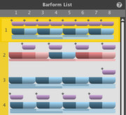 Beat Builder: BarForm List video thumbnail for Liquid Rhythm Collection