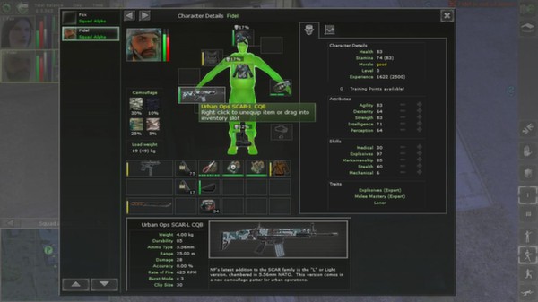 Jagged Alliance: Back in Action DLC: Urban Specialist Kit