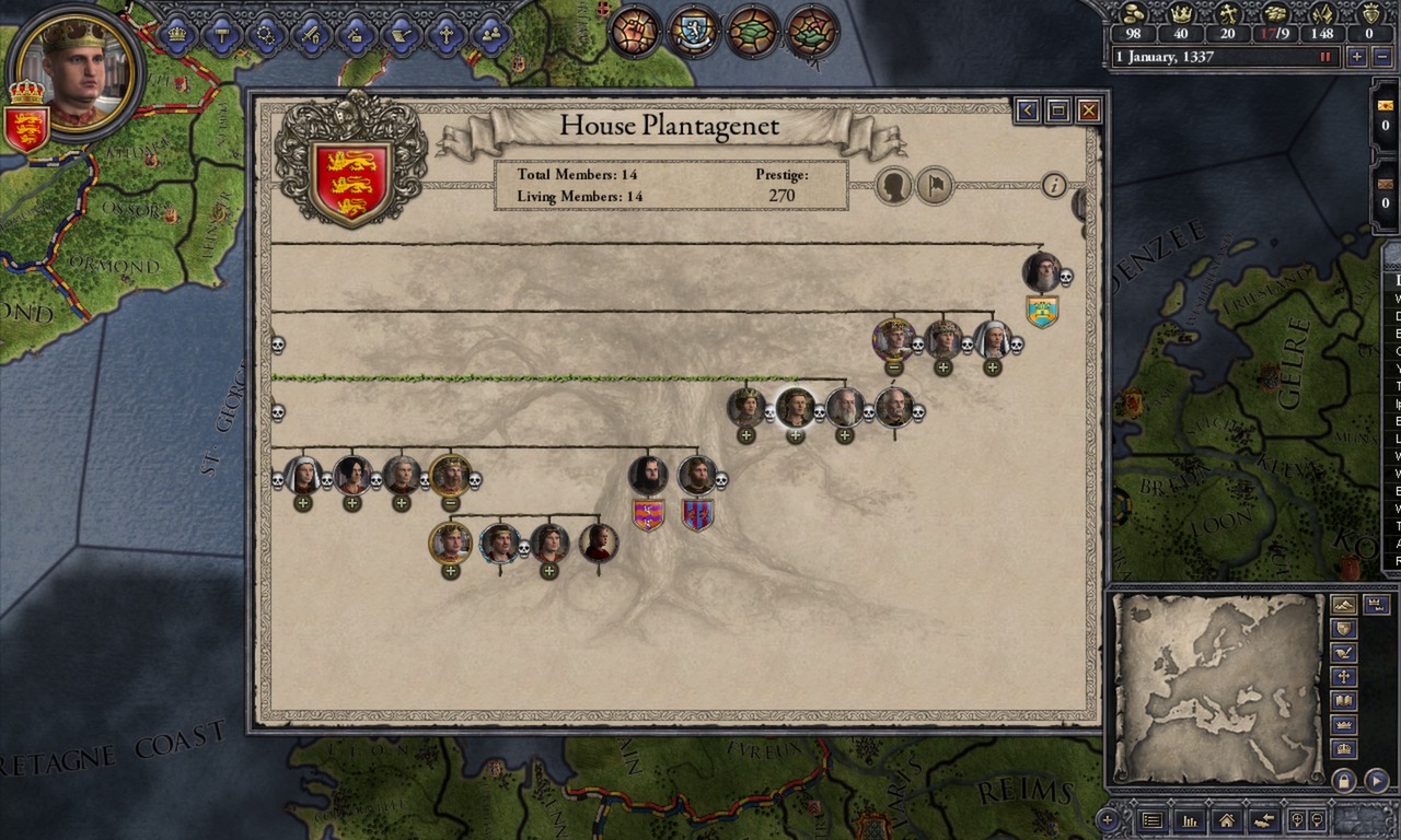 Crusader Kings II: Dynasty Shields Featured Screenshot #1