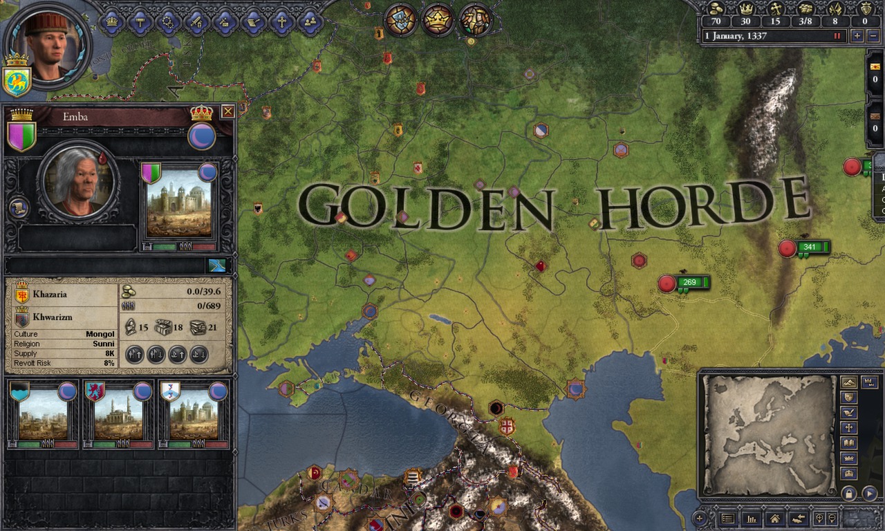 Crusader Kings II: Mongol Faces Featured Screenshot #1