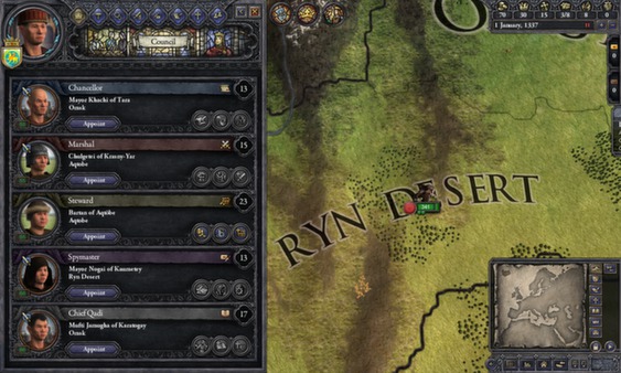 Crusader Kings II: Mongol Faces