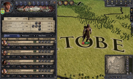 Crusader Kings II: Mongol Faces