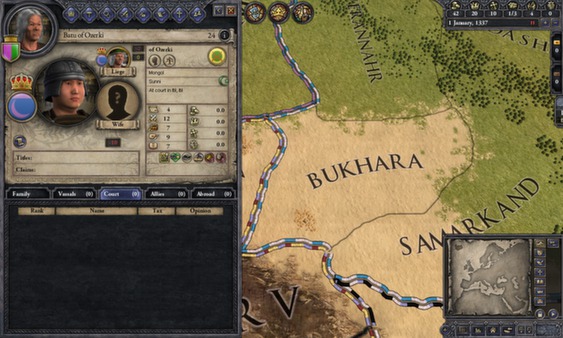 Crusader Kings II: Mongol Faces