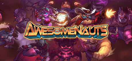 Steam header art for Awesomenauts