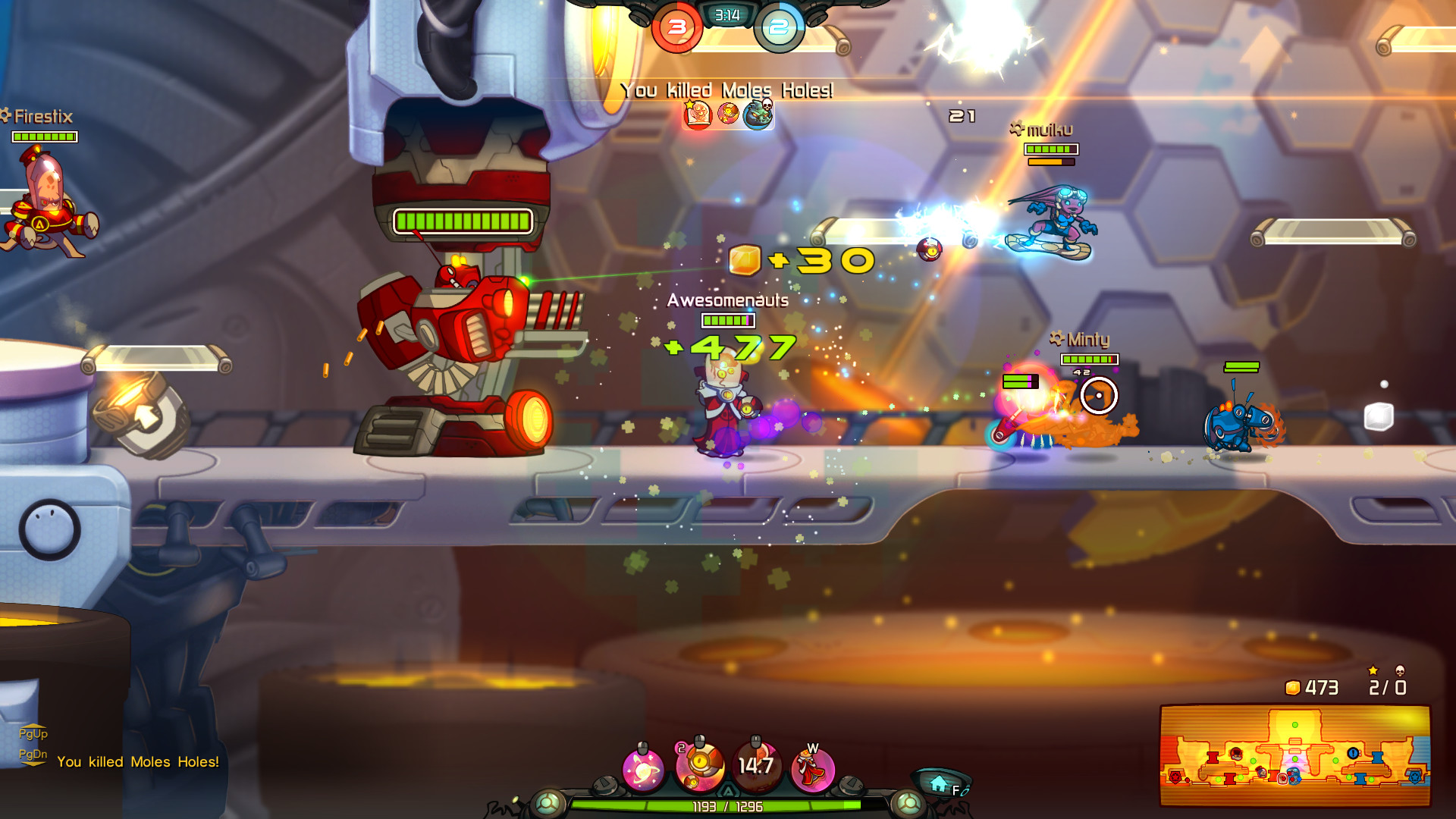 Awesomenauts screenshot #13