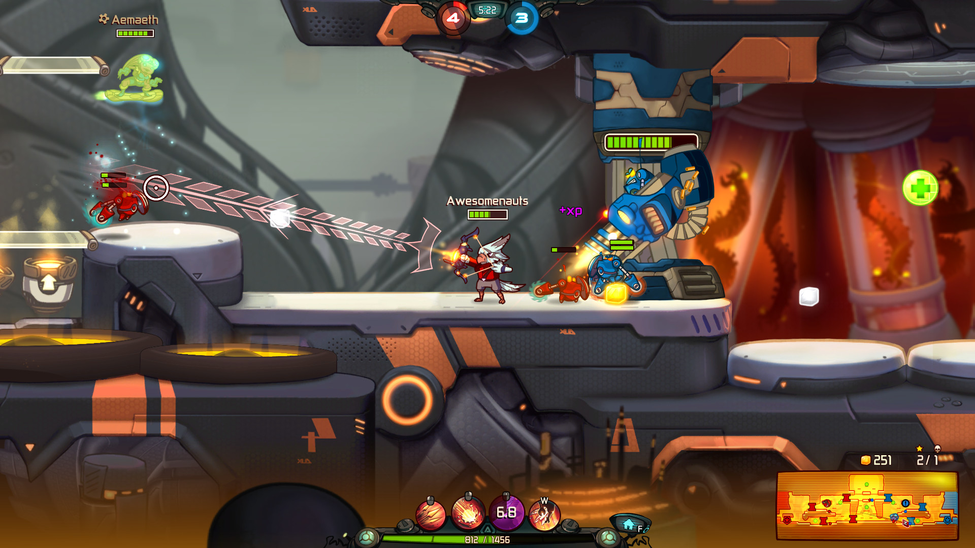 Awesomenauts screenshot #10