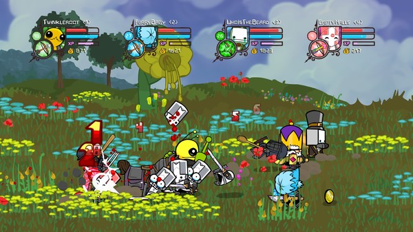 Screenshot z Castle Crashers