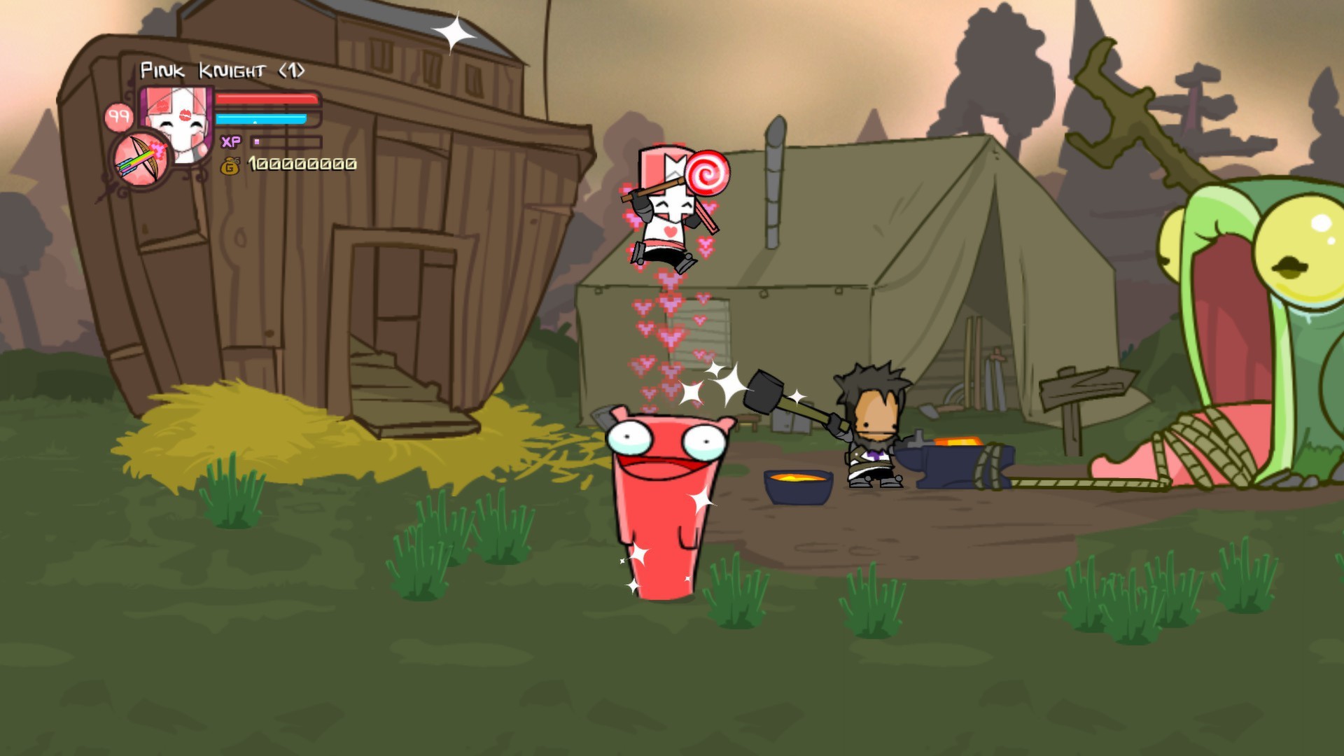 Castle Crashers - Pink Knight Pack