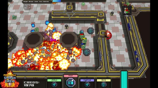 Screenshot z Pineapple Smash Crew