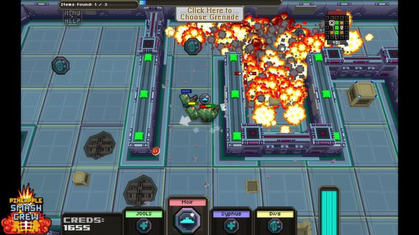 Screenshot z Pineapple Smash Crew