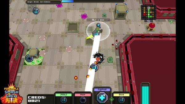 Screenshot z Pineapple Smash Crew