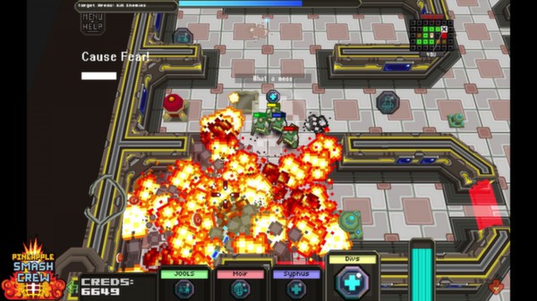 Screenshot z Pineapple Smash Crew