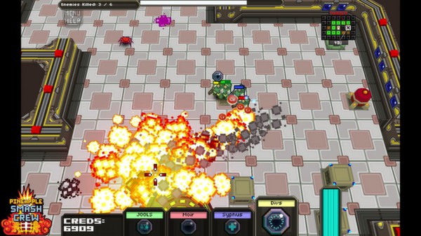 Screenshot z Pineapple Smash Crew