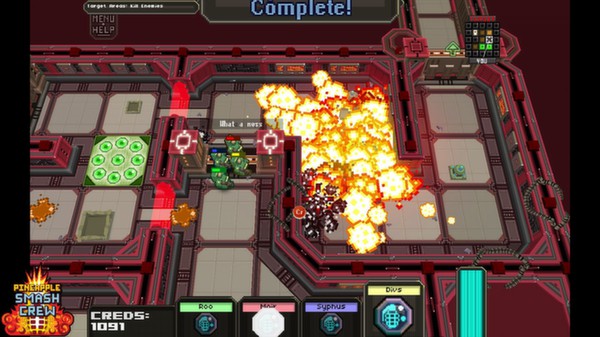 Screenshot z Pineapple Smash Crew
