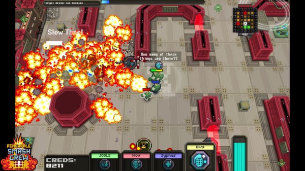 Screenshot z Pineapple Smash Crew
