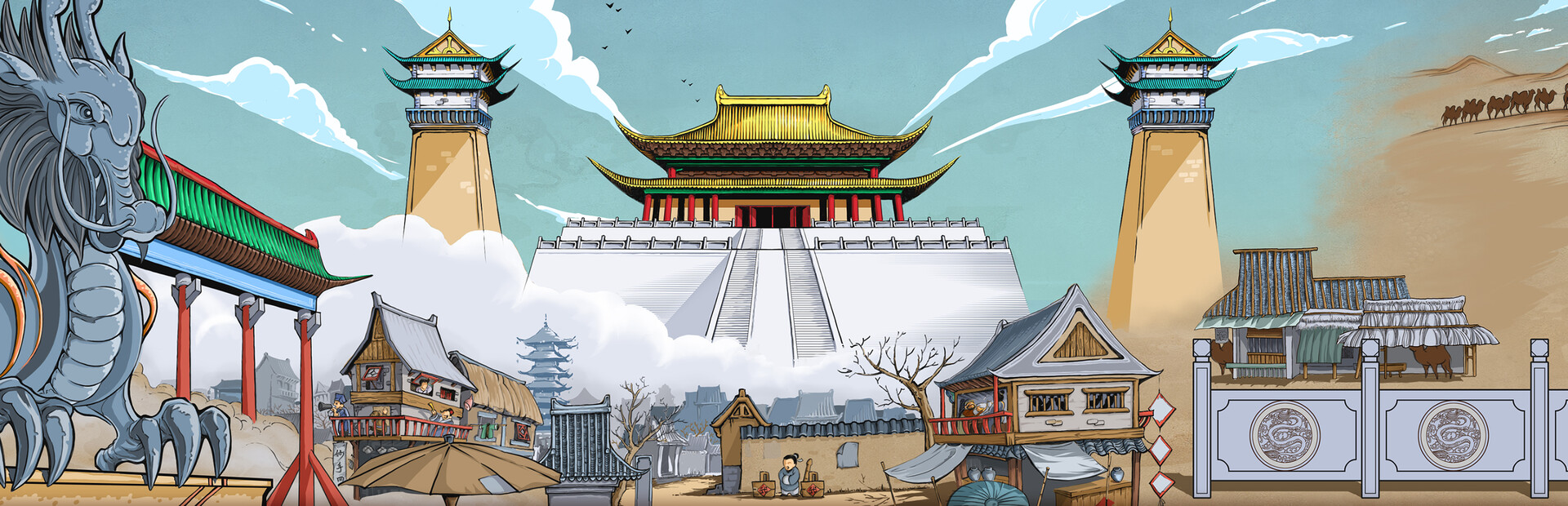 Oriental Dynasty - Silk Road defense war