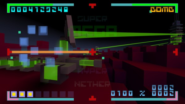 Screenshot z BIT.TRIP CORE