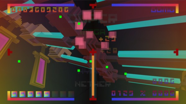 Screenshot z BIT.TRIP CORE