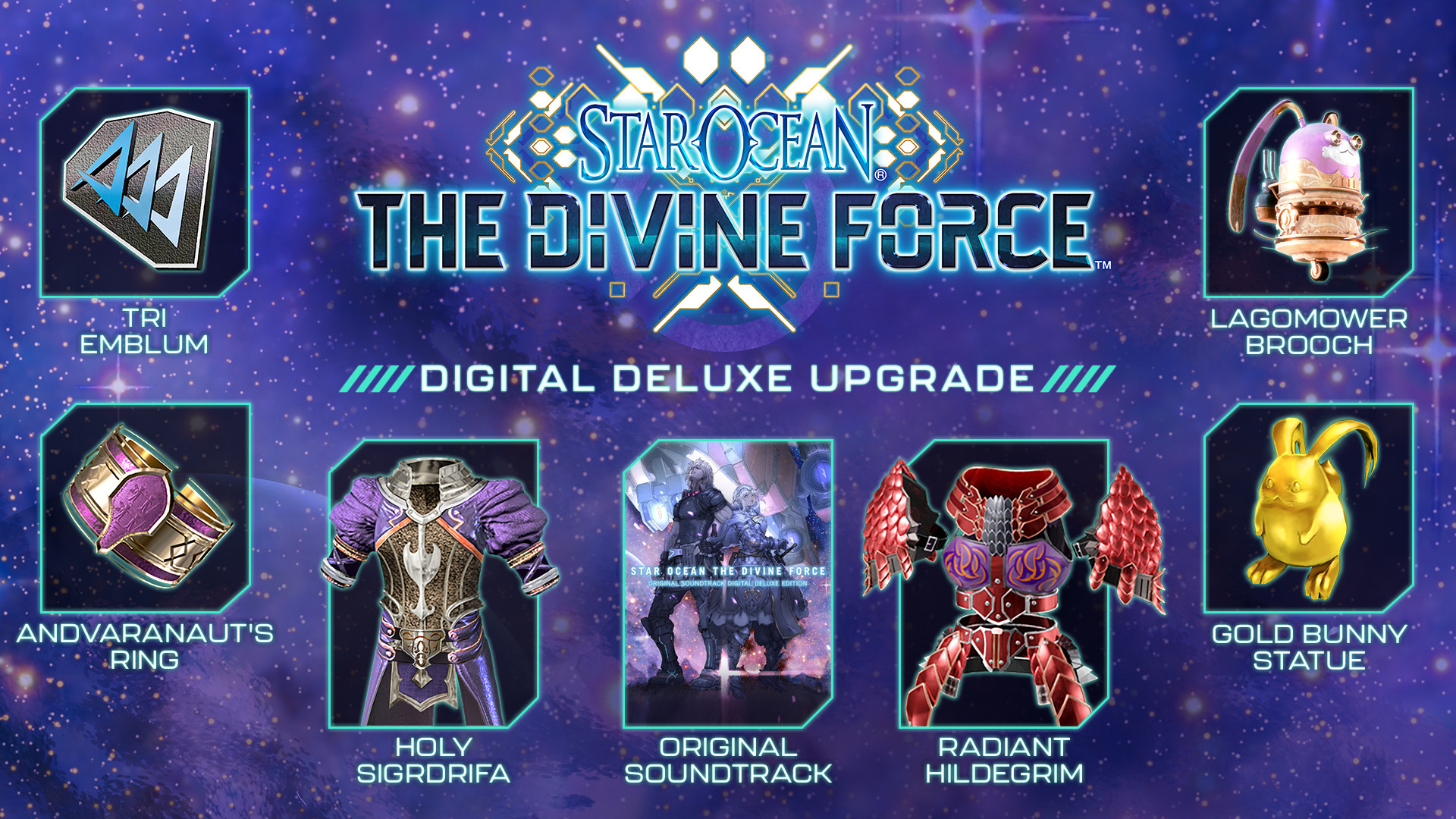 STAR OCEAN THE DIVINE FORCE DIGITAL DELUXE UPGRADE Featured Screenshot #1