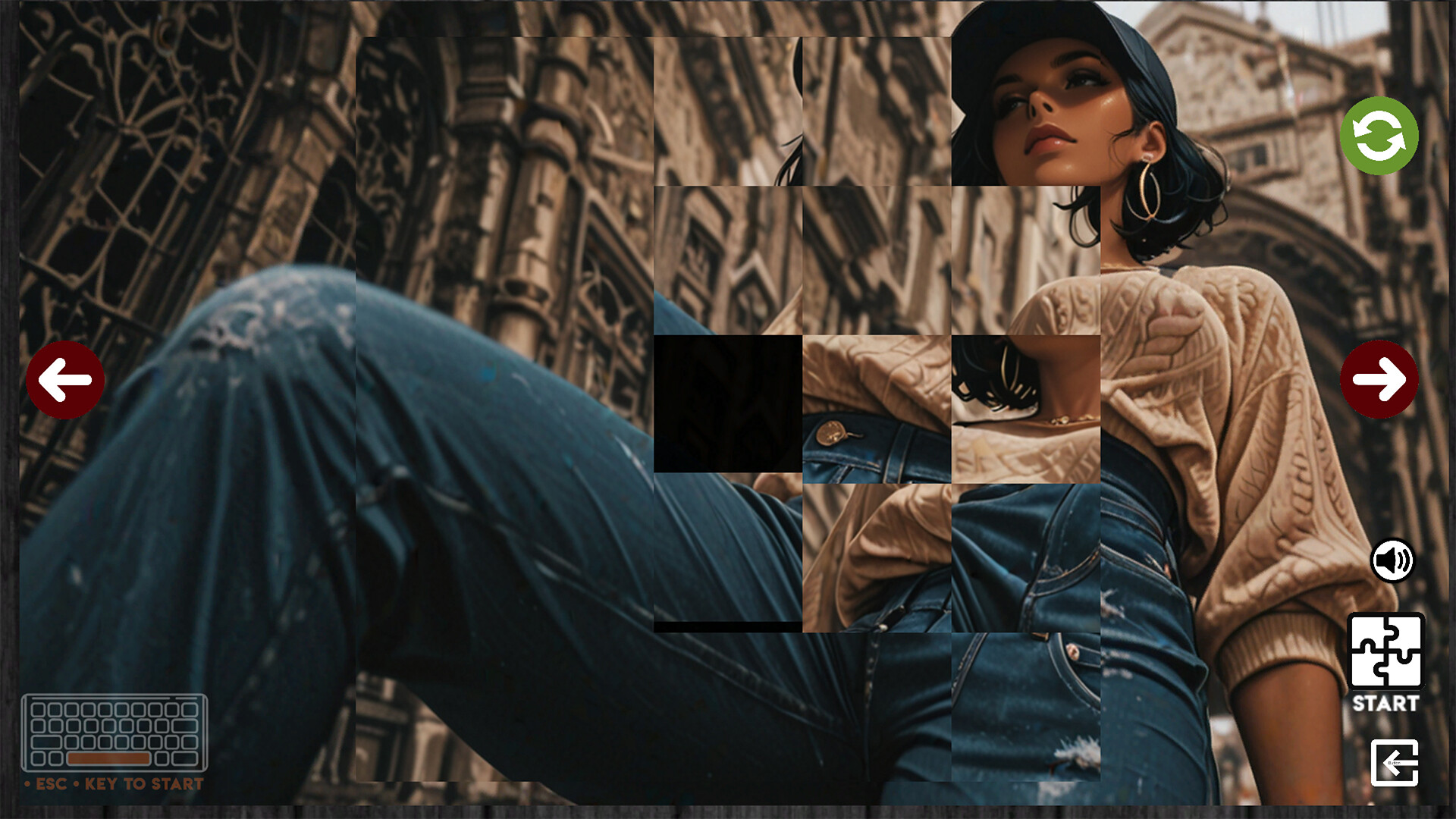 Jigsaw Pussy: Hardcore Explicit Sex scene