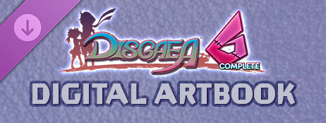 Disgaea 6 Complete - Digital Art Book cover art