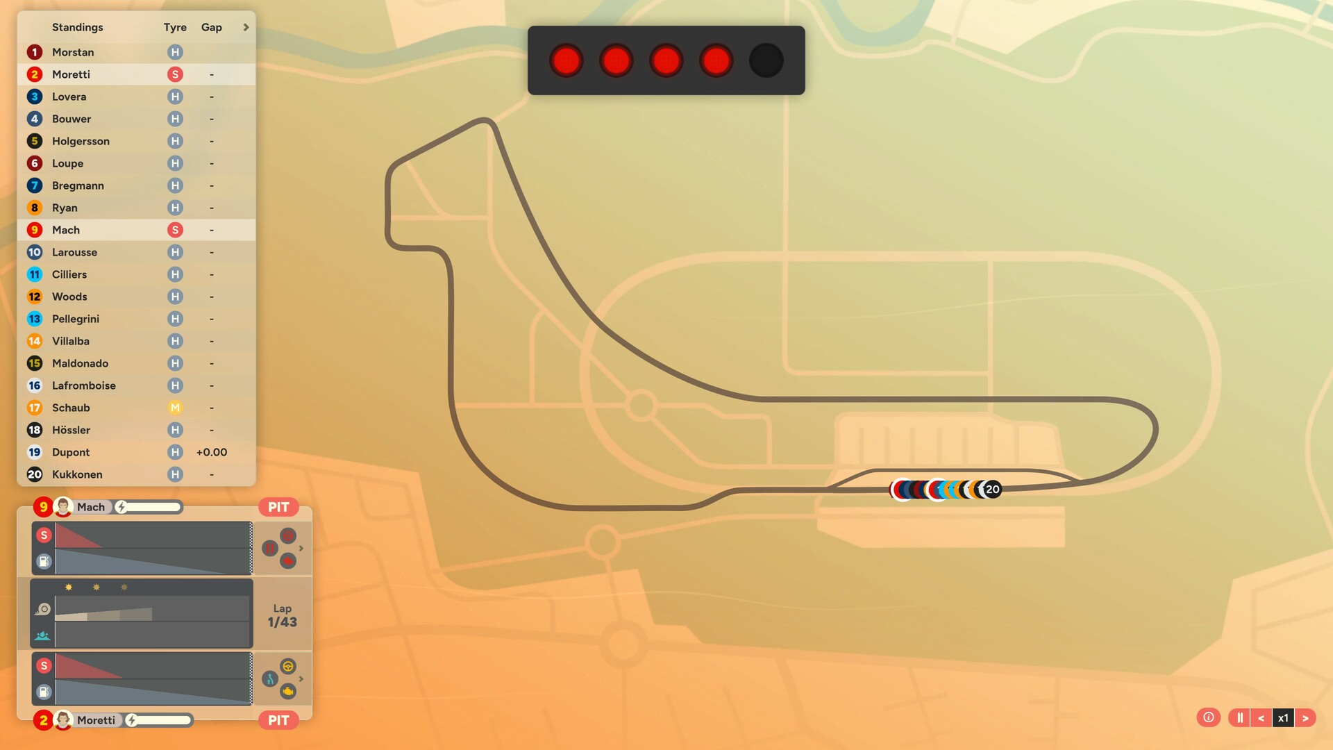 screenshot of Golden Lap 4