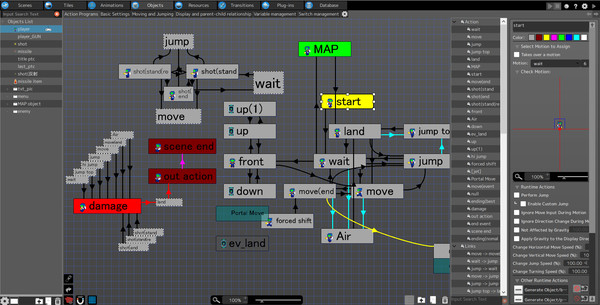 Pixel Game Maker MV - TRIDOME: Explorative-Platformer Sample