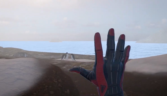Screenshot z VR Aventura Antartica